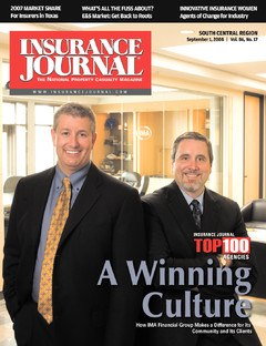 Insurance Journal South Central September 1, 2008