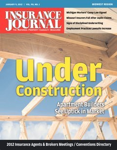 Insurance Journal Midwest January 9, 2012
